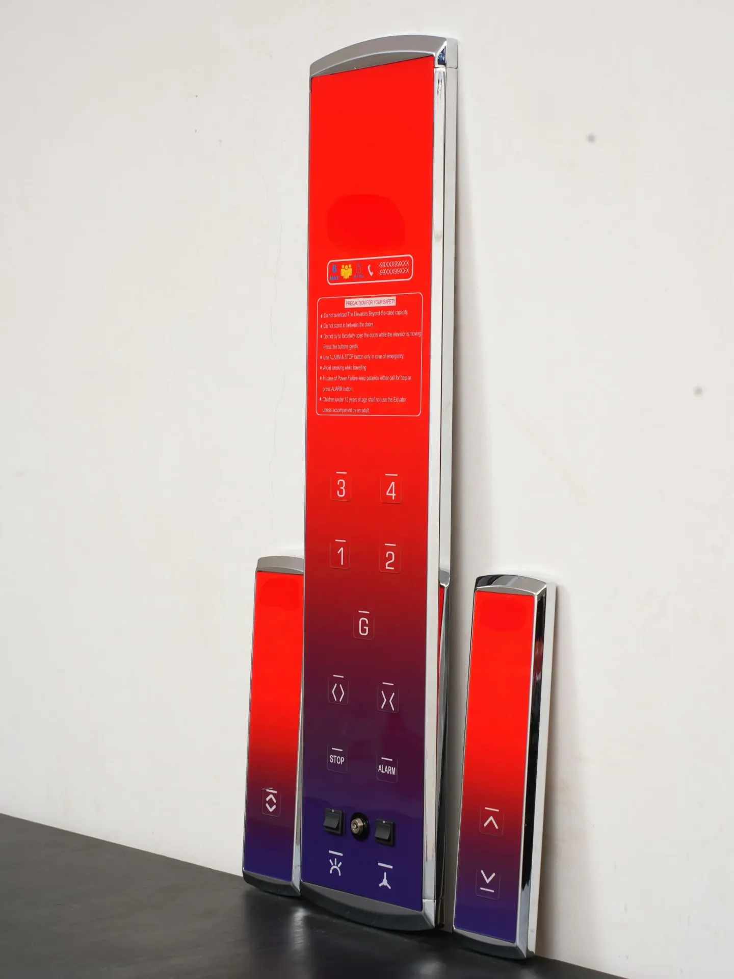 ITALO TOUCH-LITE COP LOP SET (G+2, Red-Blue Fade)